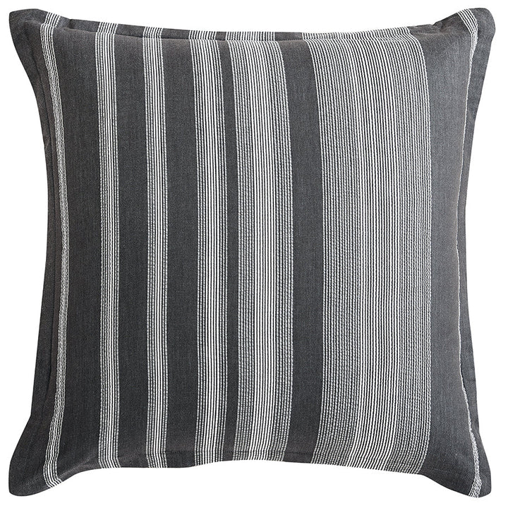 Hunter Charcoal European Pillowcase
