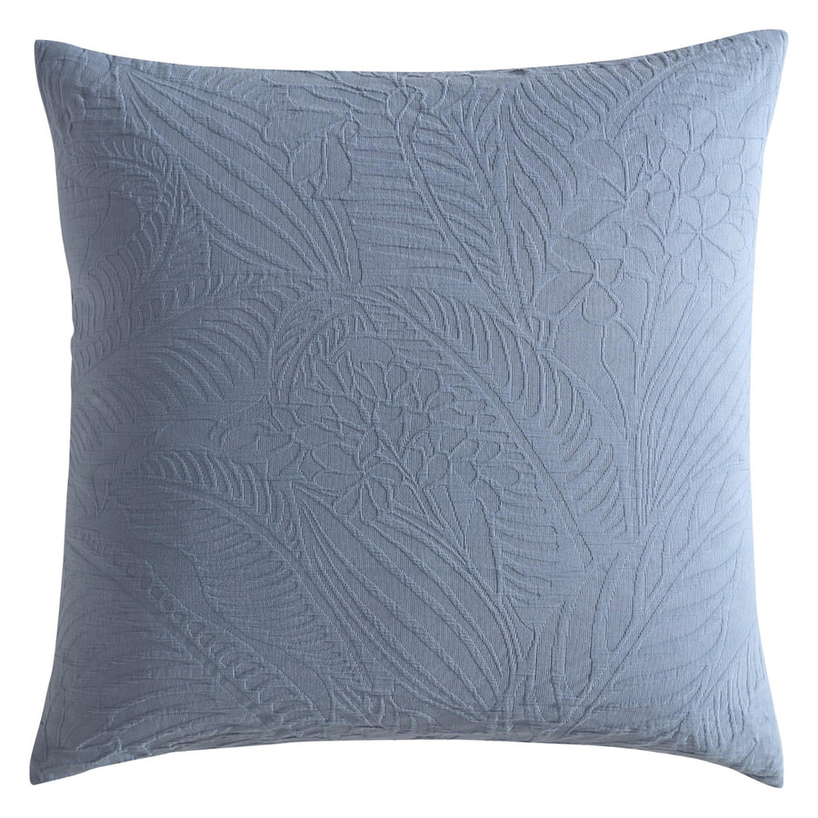 Platinum Logan and Mason Kaia Slate European Pillowcase | My Linen