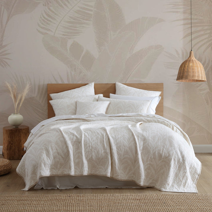Kailani Caramel Coverlet | Queen / King Bed