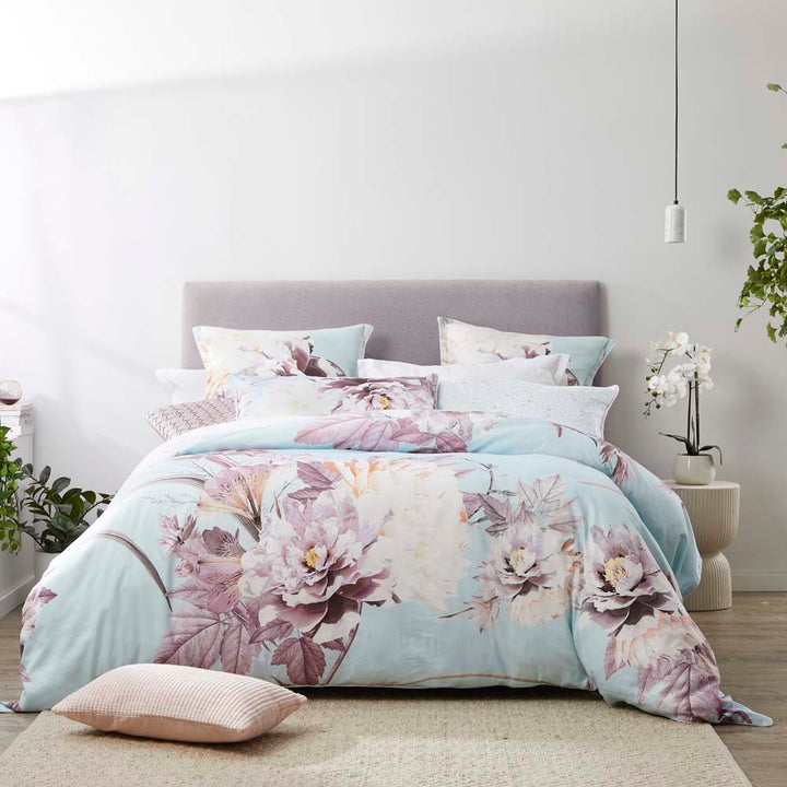 Montrose Heather Quilt Cover Set | Queen Bed