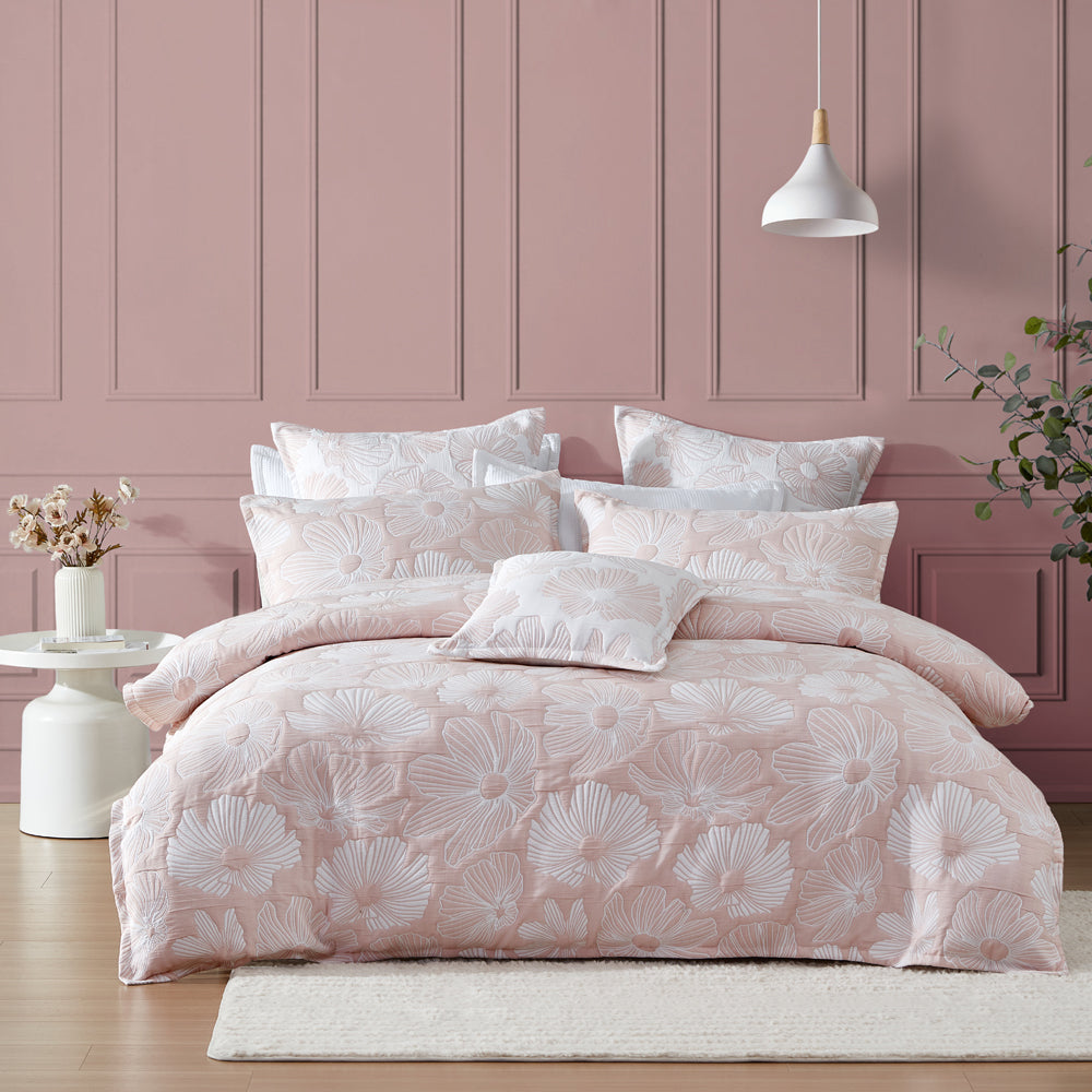 Poppi Rose Quilt Cover Set | Super King