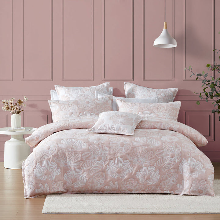 Poppi Rose Quilt Cover Set | Queen Bed