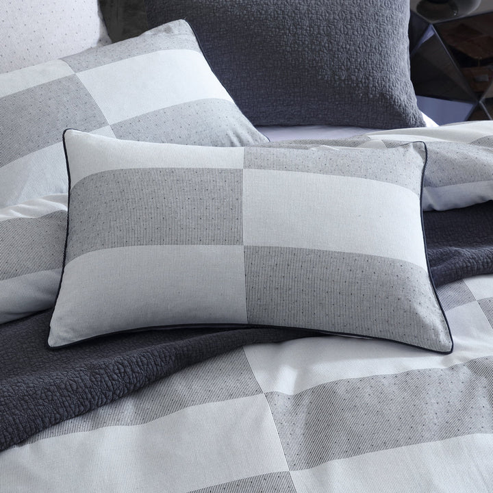 Region Grey Quilt Cover Set | King Bed