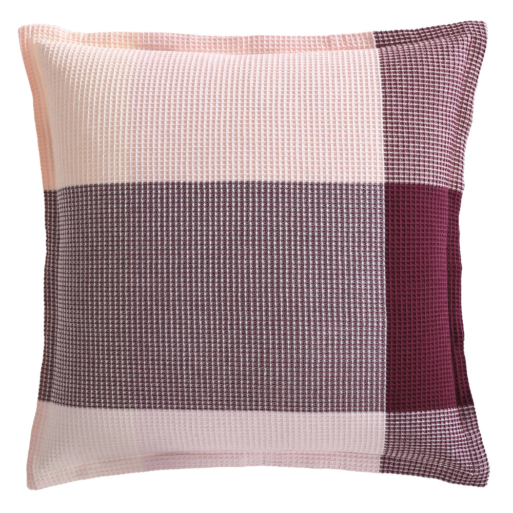 Platinum Logan and Mason Sadie Blush European Pillowcase | My Linen