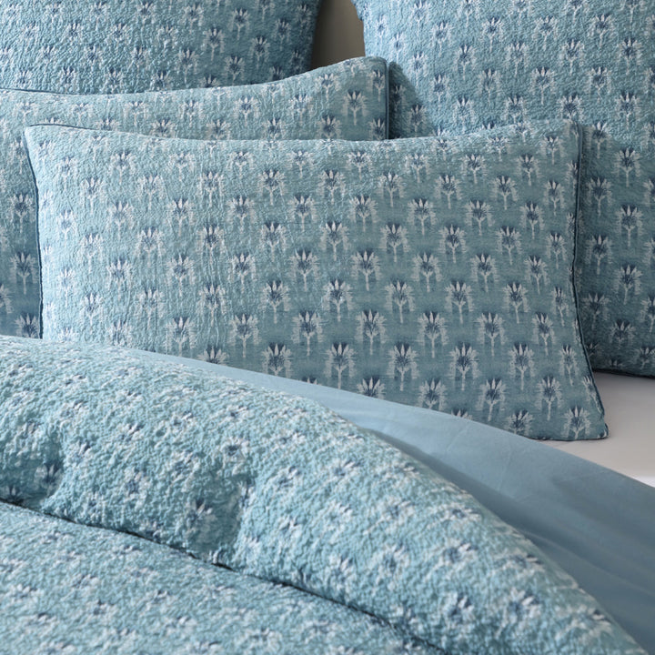 Santa Fe Teal Quilt Cover Set | Queen Bed