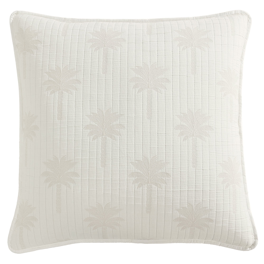Logan and Mason Tahiti Stone European Pillowcase | My Linen