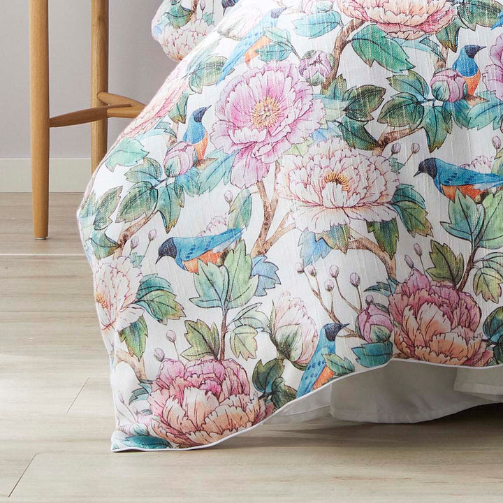 Tea Party Bloom Quilt Cover Set | Double Bed