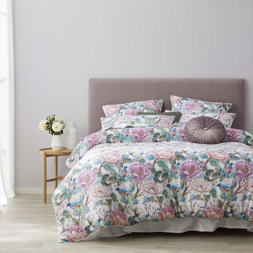 Tea Party Bloom Quilt Cover Set | King Bed