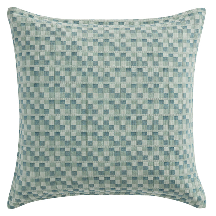 Logan and Mason Tessellate Aegean European Pillowcase | My Linen