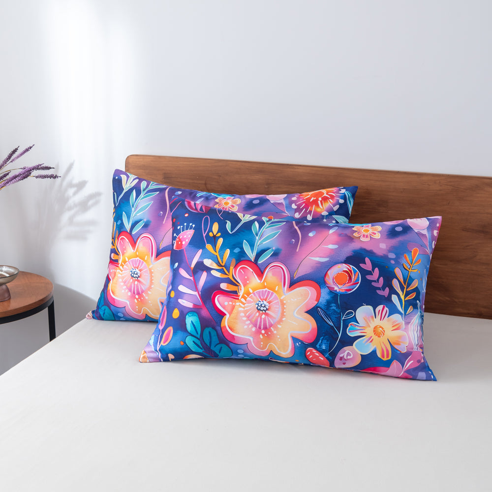 My Linen Midnight Bloom Quilt Cover Set Pillow | My Linen
