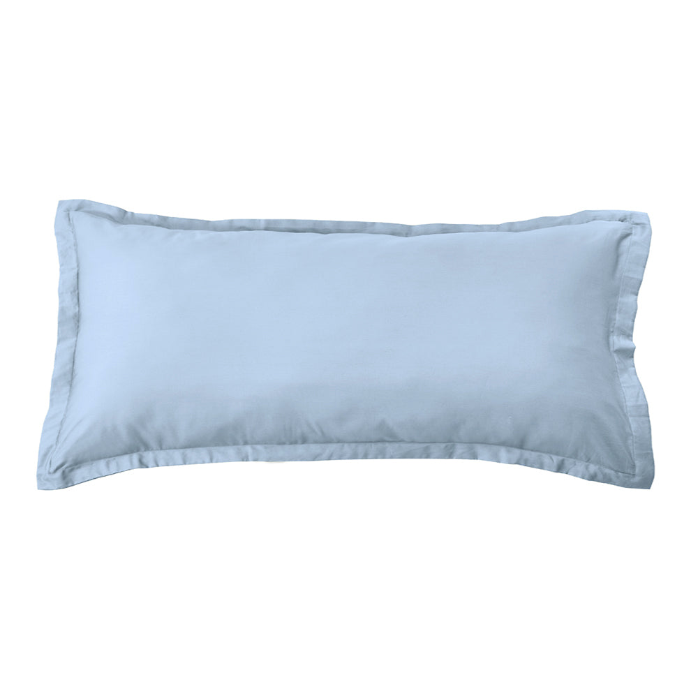Mia Grace Cotton Percale 300TC Coastal Blue King Pillowcase | My Linen