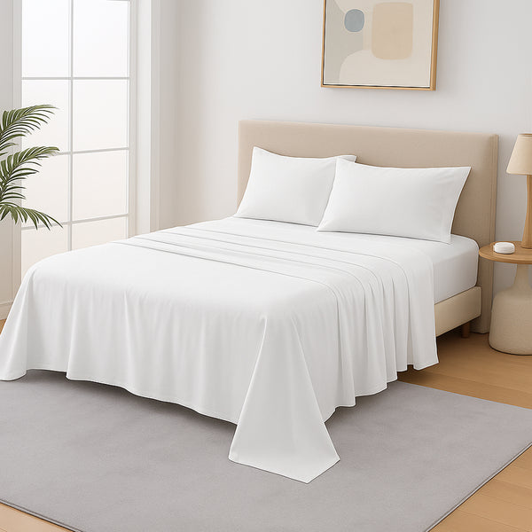 Cotton Percale 300TC Sheet Set