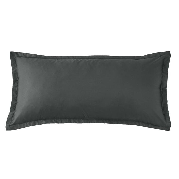 Mia Grace Cotton Percale 300TC Slate Charcoal King Pillowcase | My Linen