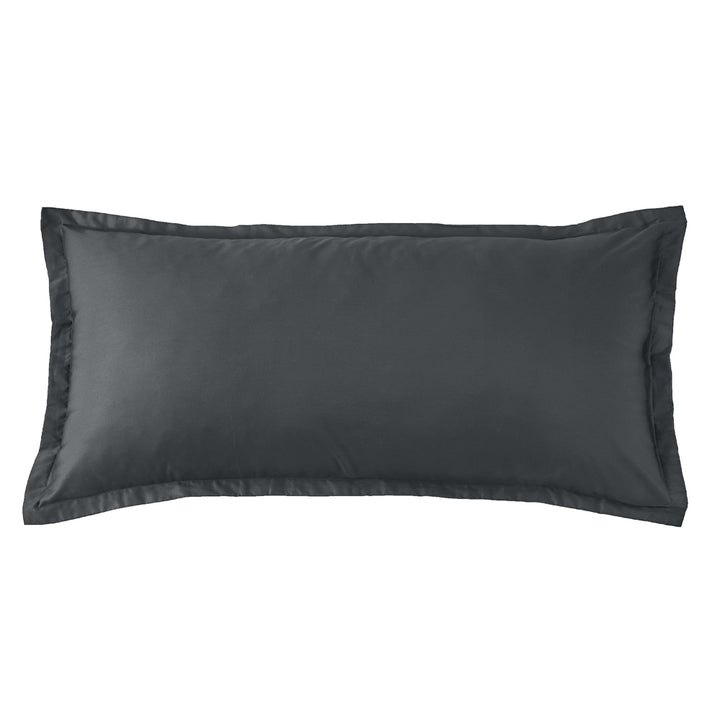 Mia Grace Egyptian Cotton 500TC Ash Charcoal King Pillowcase | My Linen
