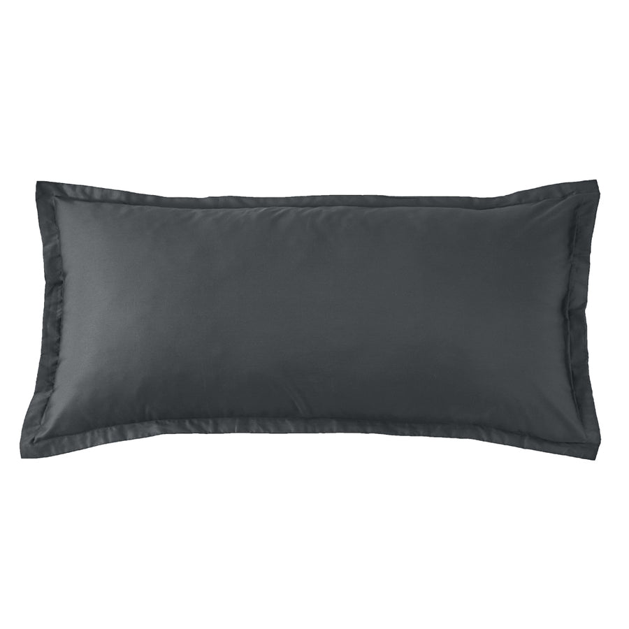 Mia Grace Egyptian Cotton 500TC Ash Charcoal King Pillowcase | My Linen