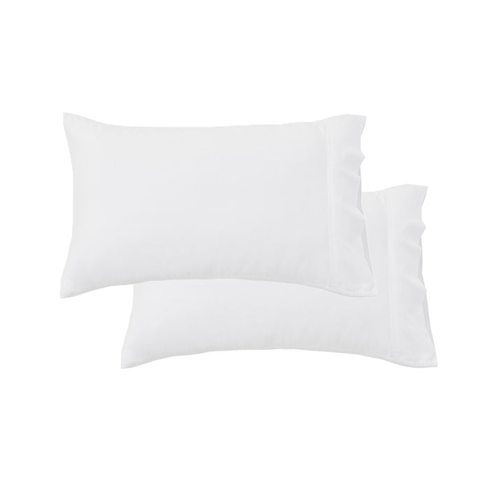 Mia Grace Egyptian Cotton 500TC Cloud White Standard Pillowcase | My Linen
