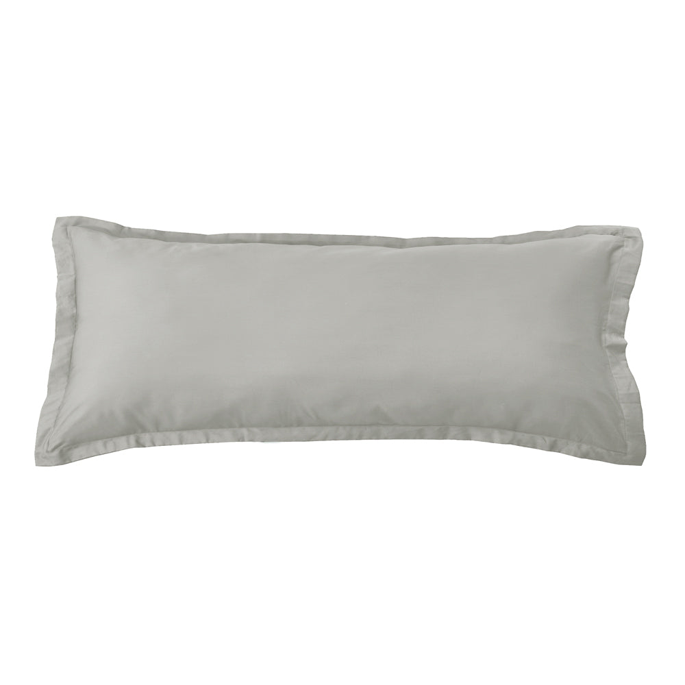 Mia Grace Egyptian Cotton 500TC Drift Silver Body Pillowcase | My Linen