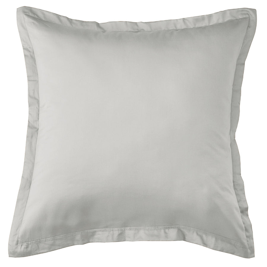 Mia Grace Egyptian Cotton 500TC Drift Silver European Pillowcase | My Linen