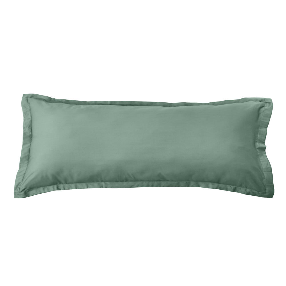 Mia Grace Egyptian Cotton 500TC Green Slate Body Pillowcase | My Linen