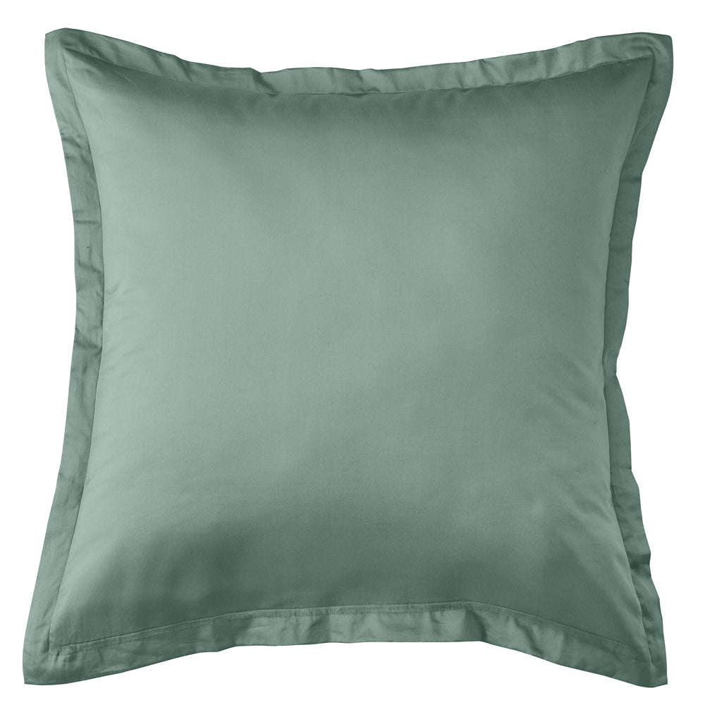 Mia Grace Egyptian Cotton 500TC Green Slate European Pillowcase | My Linen