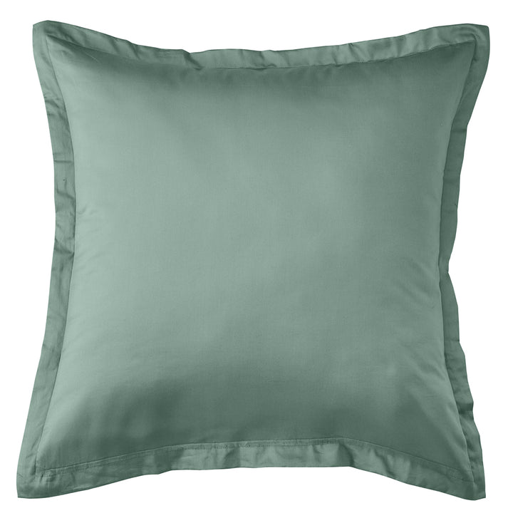 Mia Grace Egyptian Cotton 500TC Green Slate European Pillowcase | My Linen