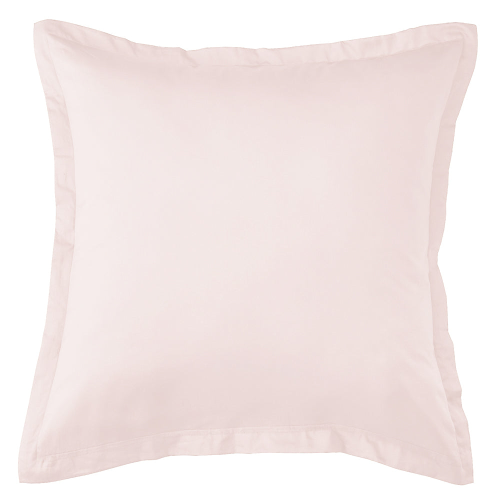 Mia Grace Egyptian Cotton 500TC Petal Pink European Pillowcase | My Linen