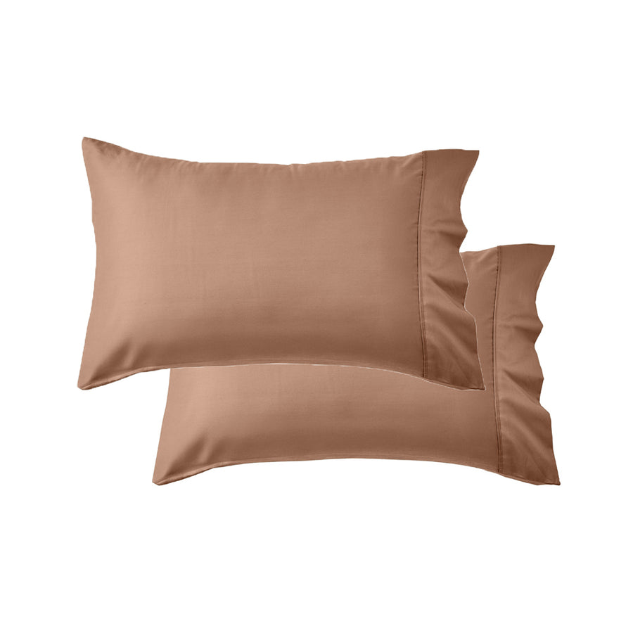 Mia Grace Egyptian Cotton 500TC River Clay Standard Pillowcase | My Linen