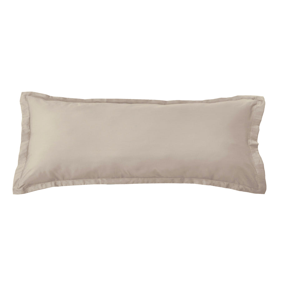 Mia Grace Egyptian Cotton 500TC Stone Taupe Body Pillowcase | My Linen