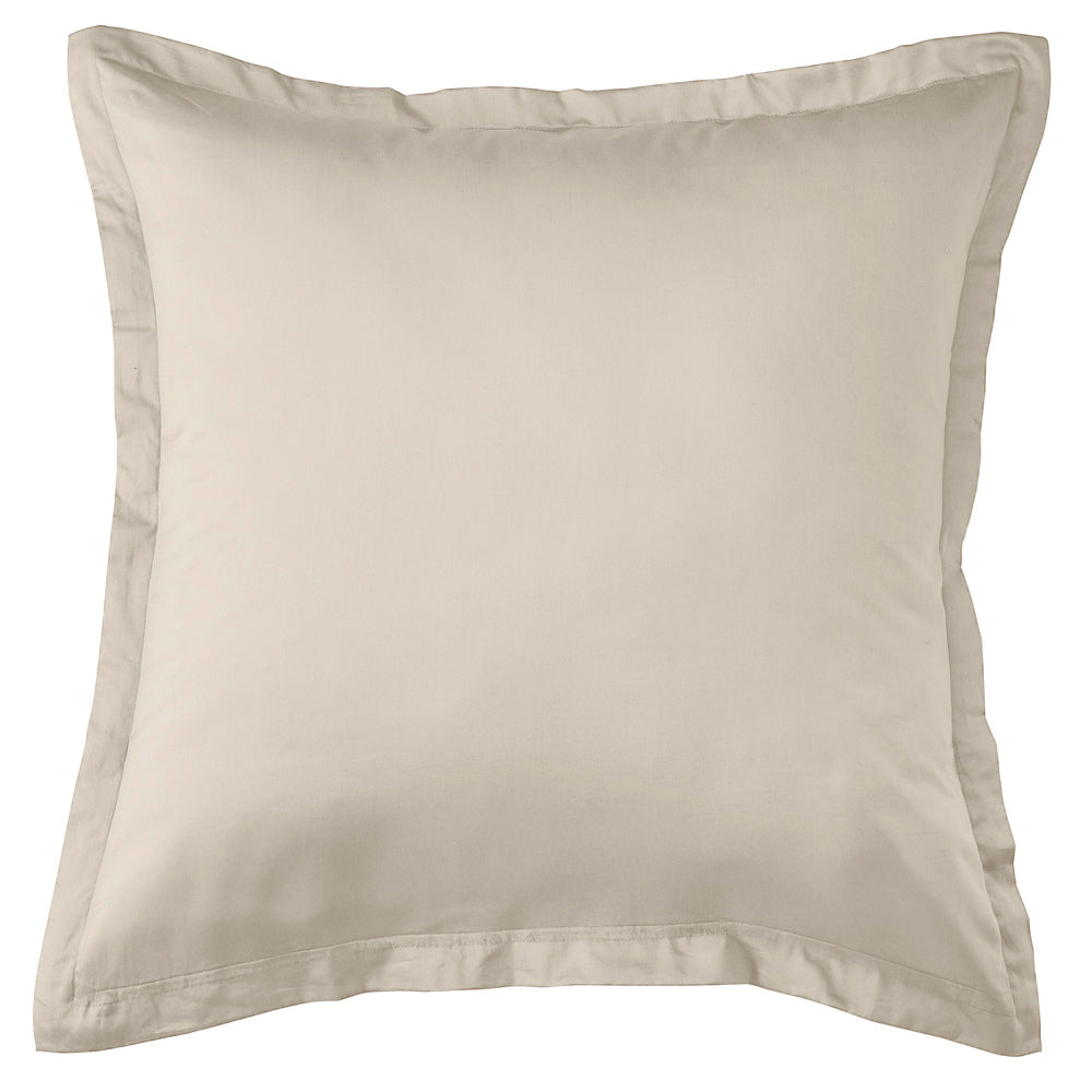 Mia Grace Egyptian Cotton 500TC Stone Taupe European Pillowcase | My Linen