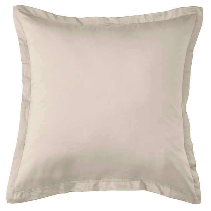 Mia Grace Egyptian Cotton 500TC Stone Taupe European Pillowcase | My Linen