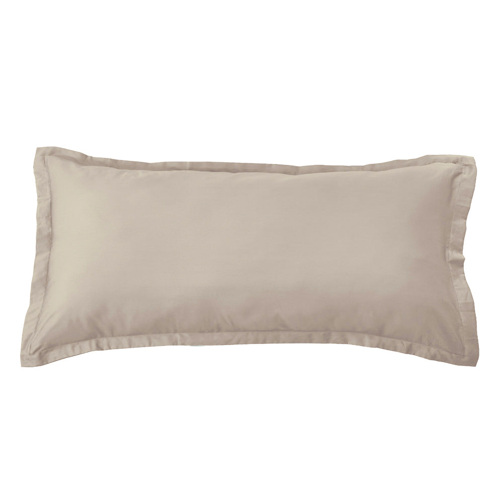 Mia Grace Egyptian Cotton 500TC Stone Taupe King Pillowcase | My Linen