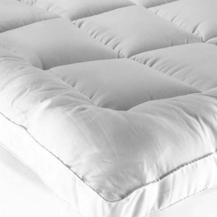 Mia Grace Standard 1000GSM Microfibre Mattress Topper Closeup | My Linen