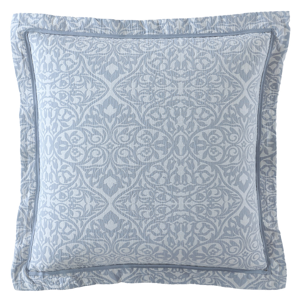 Private Collection Althea Denim European Pillowcase | My Linen