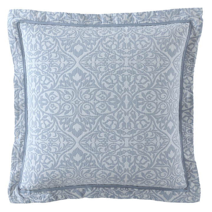 Private Collection Althea Denim European Pillowcase | My Linen