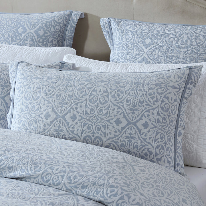Private Collection Althea Denim Quilt Cover Set Pillow | My Linen