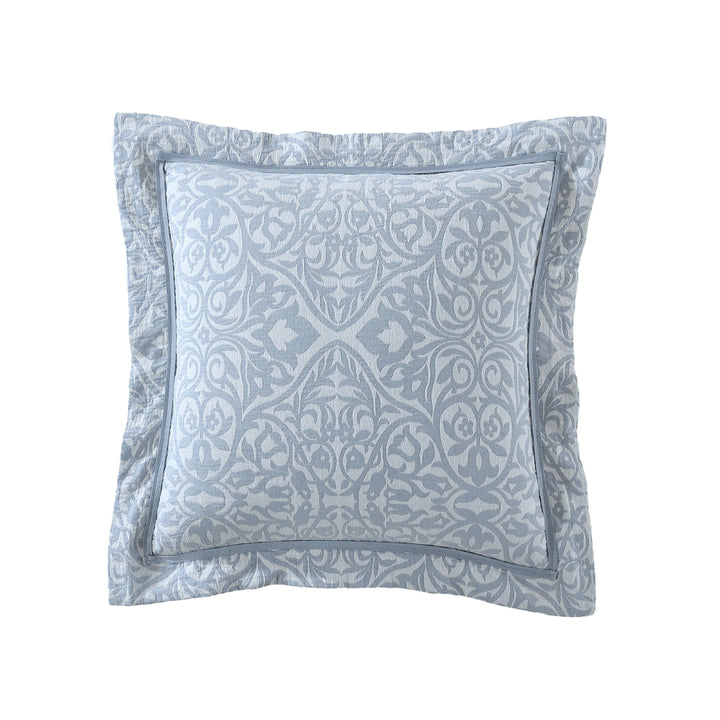 Private Collection Althea Denim Square Filled Cushion | My Linen