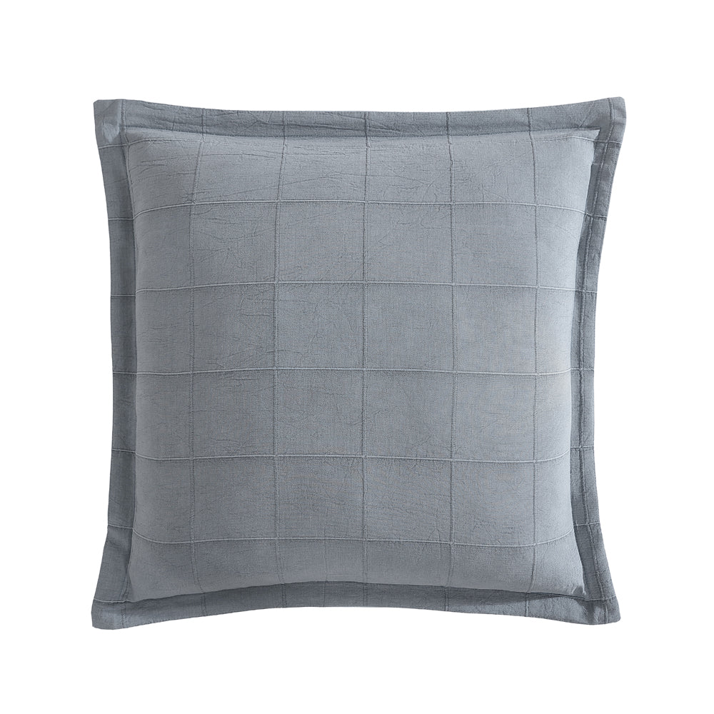 Private Collection Artemis Denim Square Filled Cushion | My Linen