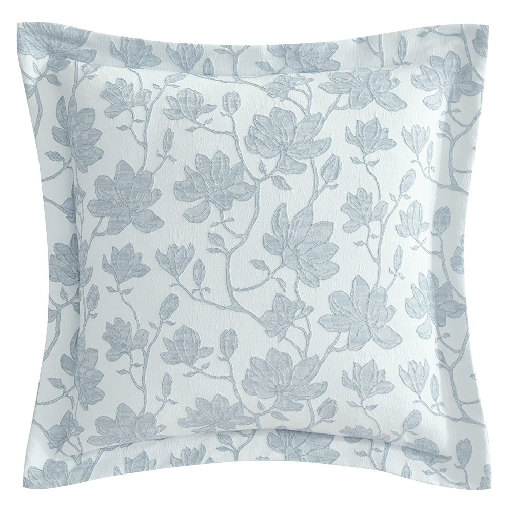 Private Collection Bloom Denim European Pillowcase | My Linen