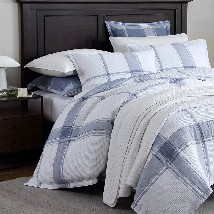 Cannon White Quilt Cover Set | Queen Bed