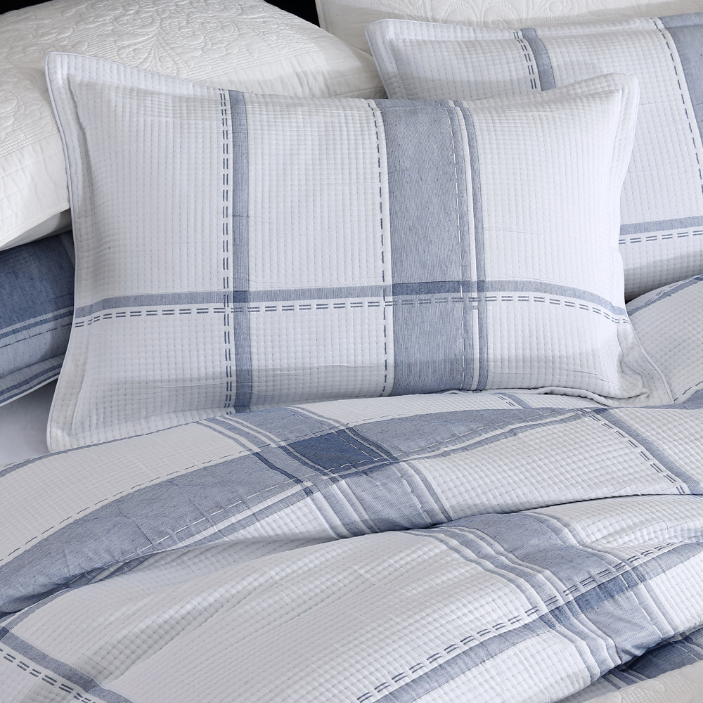 Cannon White Quilt Cover Set | King Bed