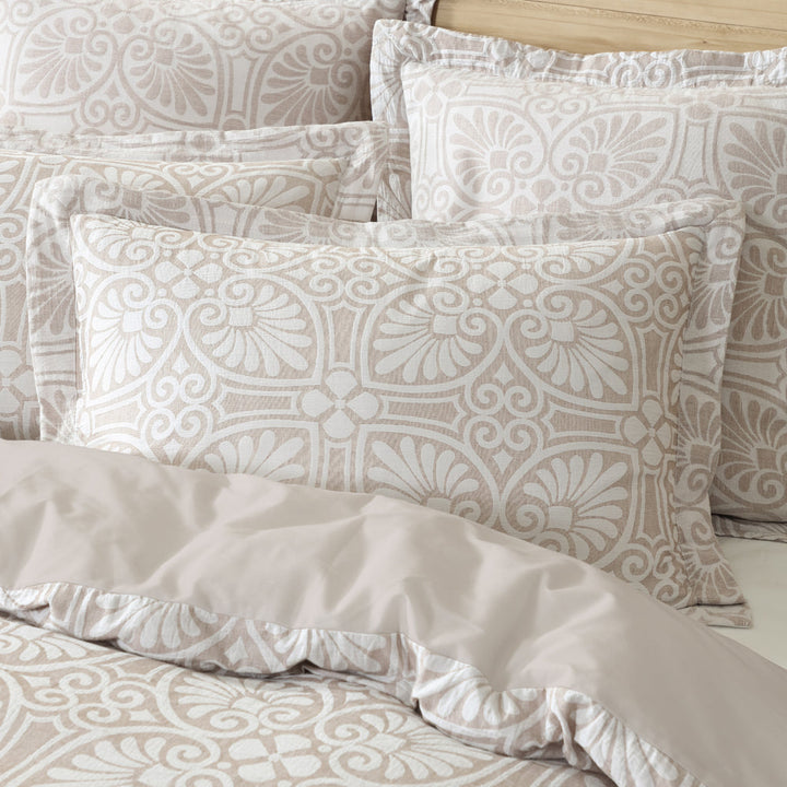 Dakota Stone Quilt Cover Set | Queen Bed