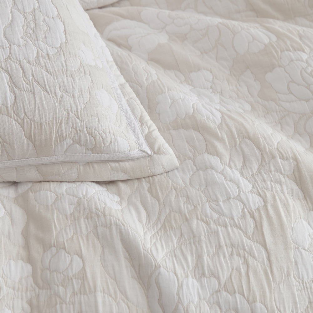 Private Collection Eva Stone Quilt Cover Set Detail | My Linen