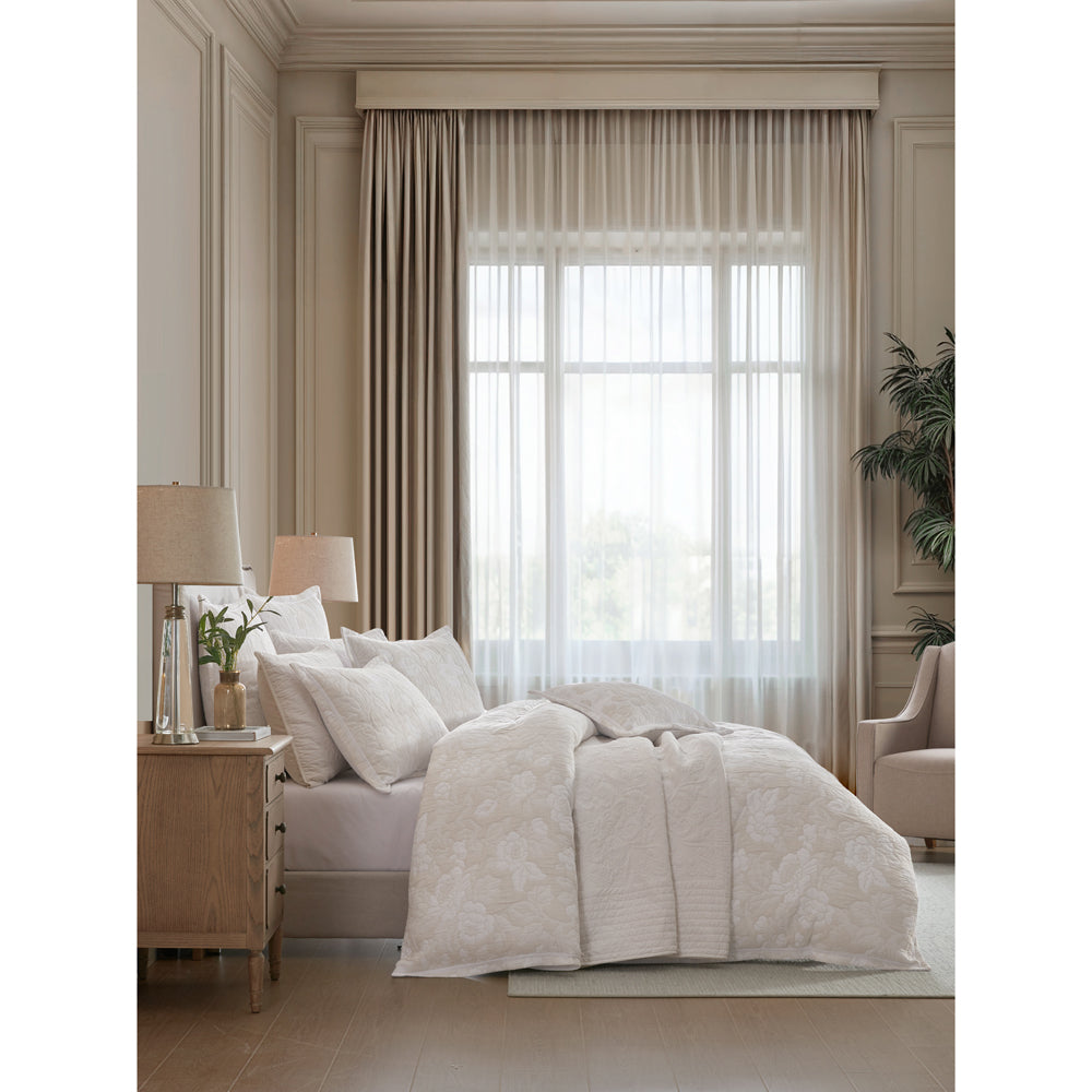 Private Collection Eva Stone Quilt Cover Set Side | My Linen