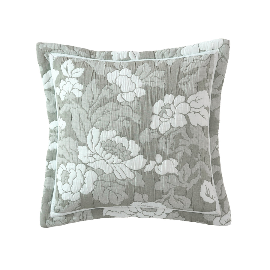 Private Collection Eva Thyme Square Filled Cushion | My Linen