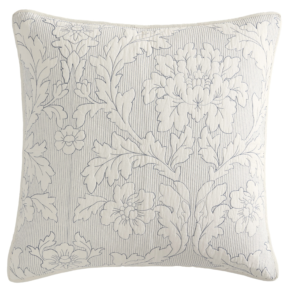 Private Collection Fleur Ink European Pillowcase | My Linen