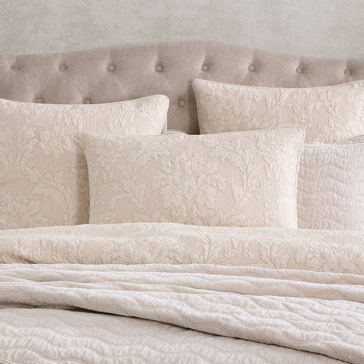 Fleur Sand European Pillowcase