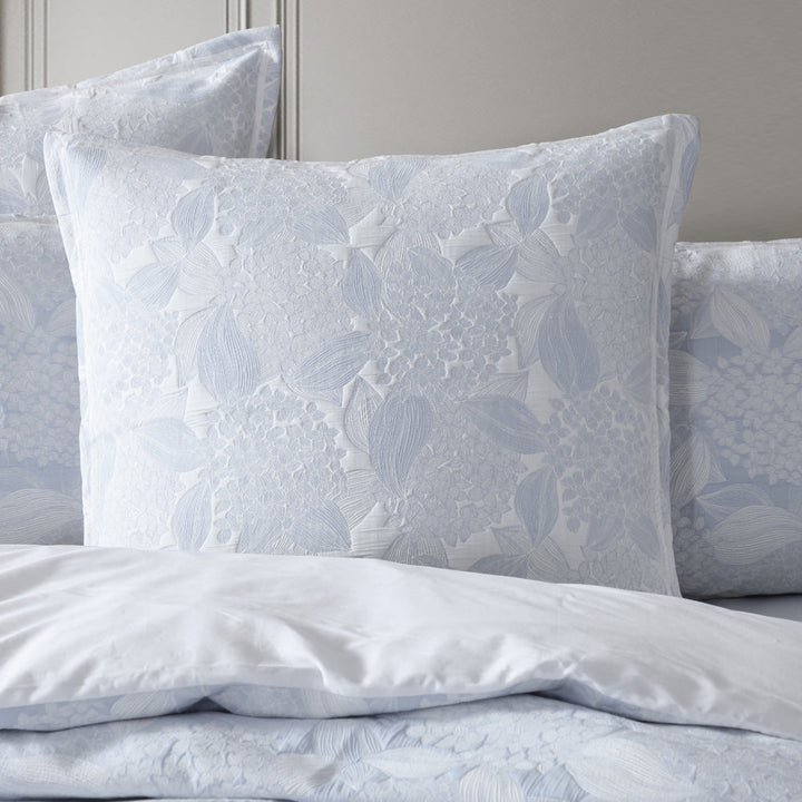 Hydrangea Chambray Quilt Cover Set | Queen Bed