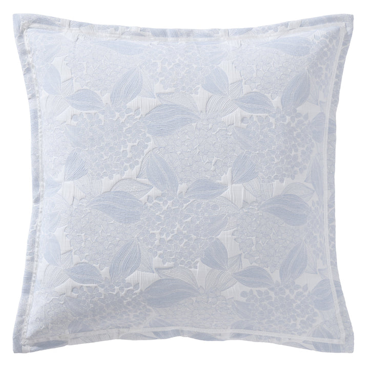 Hydrangea Chambray European Pillowcase