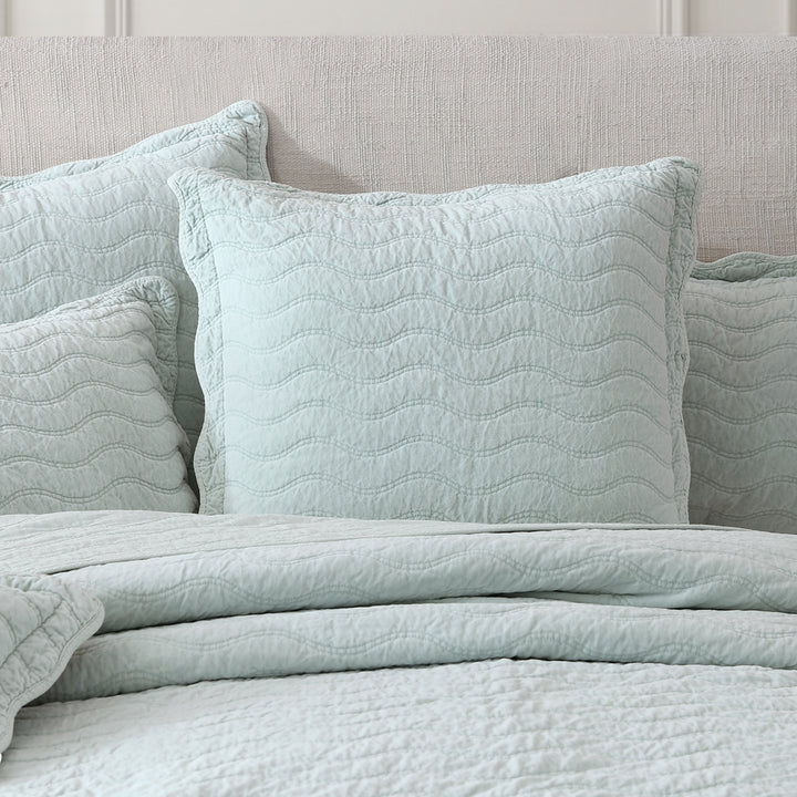 Private Collection Indiana Sage European Sham Lifestyle | My Linen