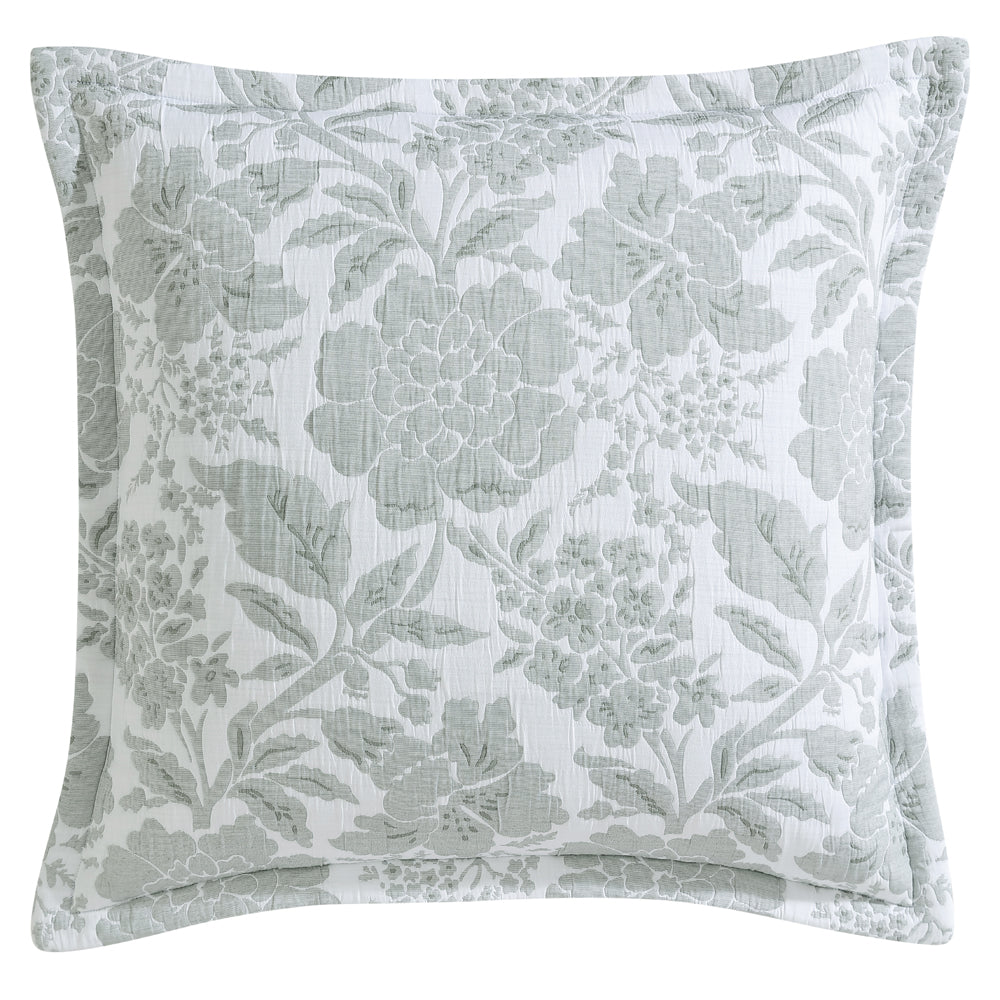Private Collection Julieta Thyme European Pillowcase | My Linen
